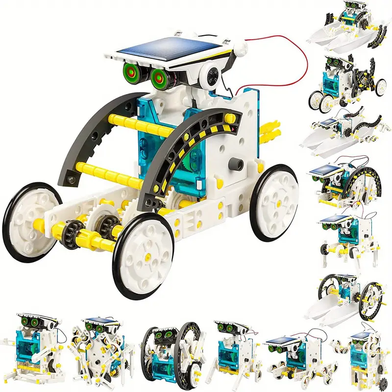 Maket Robot Seti - 13 Farklı Varyasyon